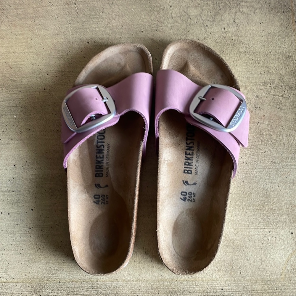 Birkenstock Madrid in orchid pink size 40 NWOT